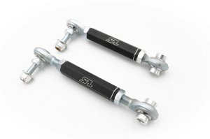 Audi S5 Sway Bar Endlinks - Front - SPL Parts - Adjustable - Black - `09-`16